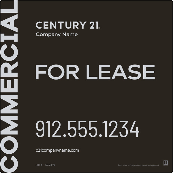Century 21 Commercial Alumalite Panel 48x48 SF - C21 | Lowen Sign