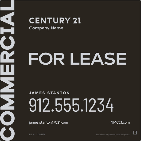 Century 21 Commercial Alumalite Panel 48x48 SF - C21 | Lowen Sign
