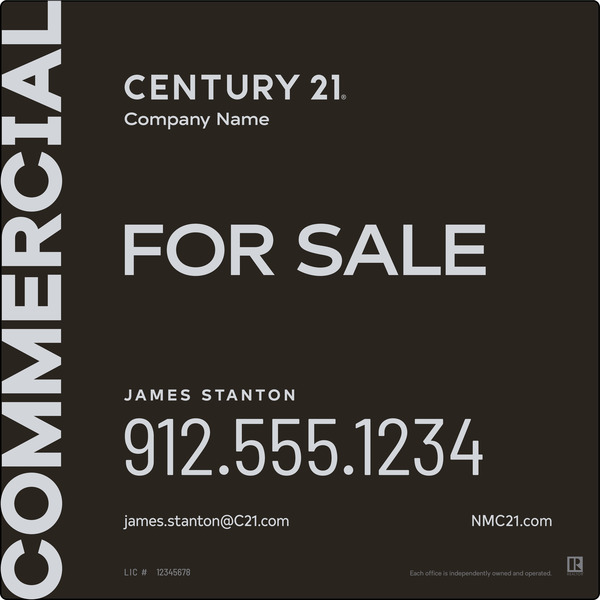 Century 21 Commercial Alumalite Panel 48x48 SF - C21 | Lowen Sign