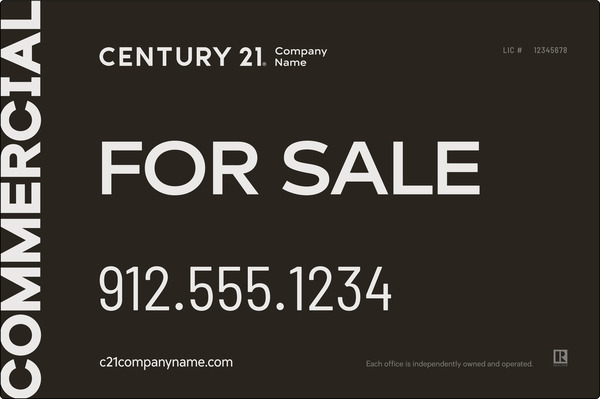 Century 21 Commercial For Sale Alumalite Panel 48x72 SF - C21