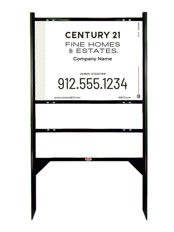 Thor Frame 18x24 Steel Single Rider Standard - Century 21 | Lowen Sign