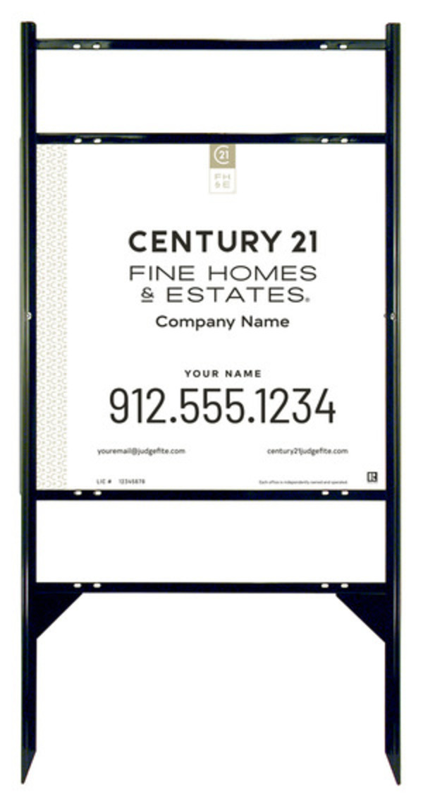 Thor Frame 24x24 Steel Standard Open House - Century 21 | Lowen Sign