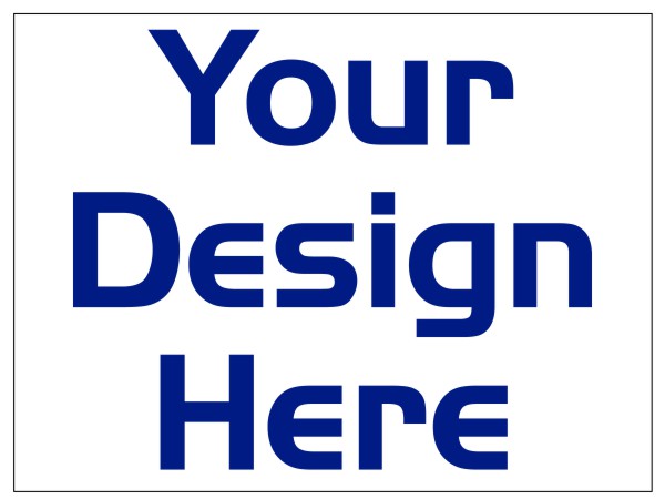 Commercial Sign Panel, DF, 36h x 48w, 3mm Aluminum Composite