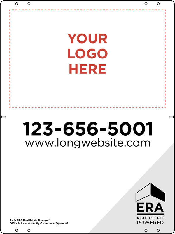 Sign Panel, 24 GA Steel 24h x 18w