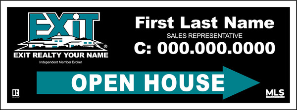 Corrugated Plastic Panel, 9h x 24w