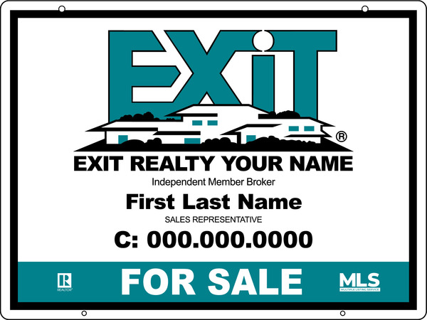 Hanging Sign Panel with Grommets, 18h x 24w