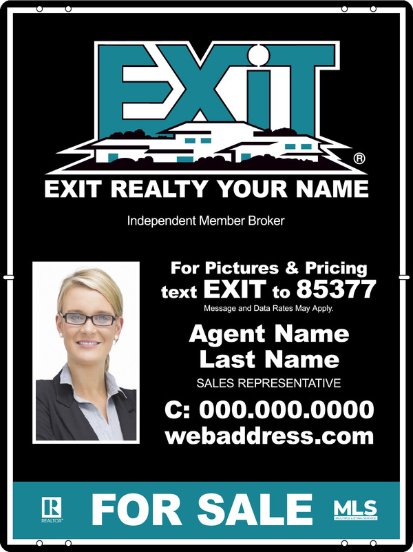 Photo Sign Panel, 24h x 18w