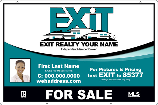 Hanging Photo Sign Panel, 24h x 36w