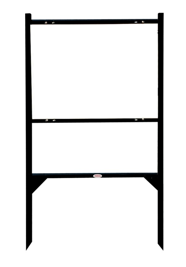 Angle Iron Sign Frame, 18h x 24w - Black