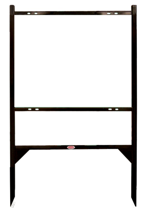 Real Estate Angle Iron Sign Frame, 24h x 30w - Black