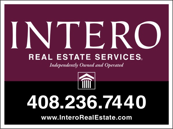 Real Estate Hanging Sign Panel with grommets,  24 GA Steel 18h x 24w