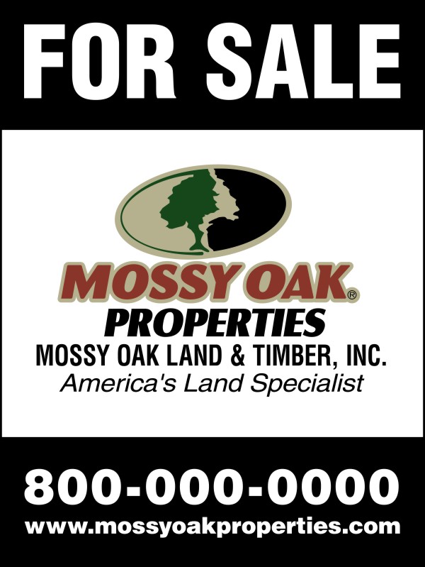 Real Estate Sign Panel, 4mm Corrugated Plastic 24h x 18w