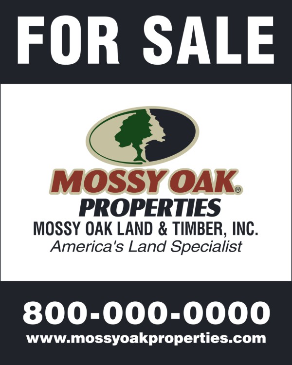 Real Estate Sign Panel, 24 GA Steel 30h x 24w