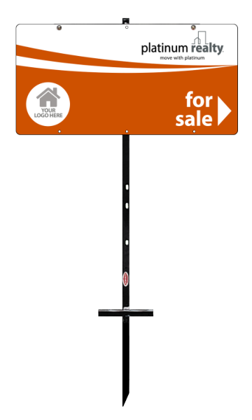 Angle Iron and Sign Panel Unit, For Sale, 12h x 24w