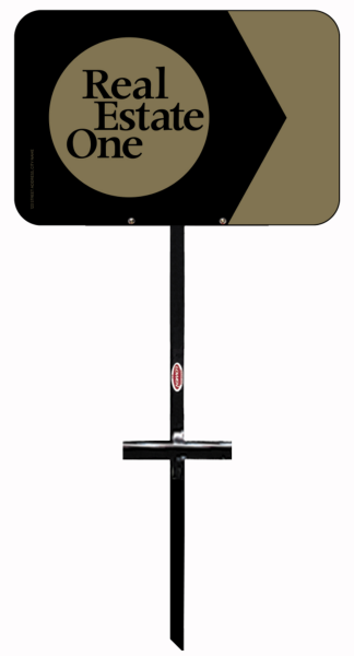 T-Stake and Logo Sign Panel Unit, 12h x 18w, 3MM Aluminum Composite