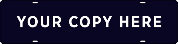 Custom Sign Riders, 6h x 24w, Steel