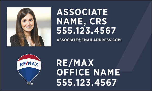 Agent Photo Sign Panel, 18h x 30w, 10mm Corrugated Plastic