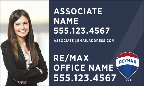 Agent Photo Sign Panel, 18h x 30w, 10mm Corrugated Plastic