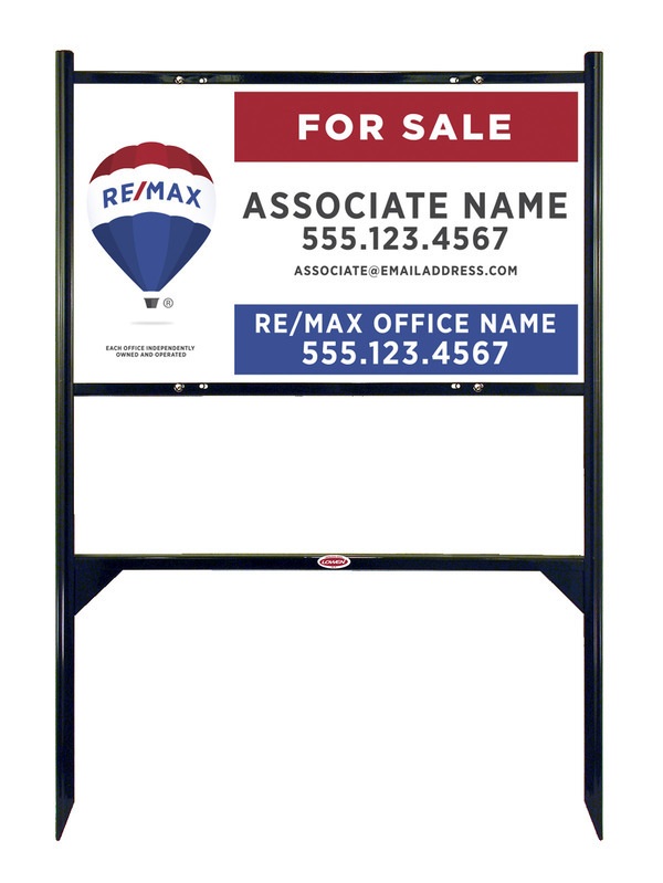 Angle Iron Frame and Sign Panel Unit, 18h x 30w
