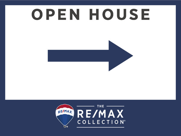 Open House Sign Panel, 18h x 24w, 4mm