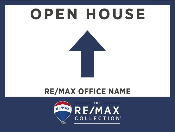 Open House SF Sign Panel, 18h x 24w, 4mm