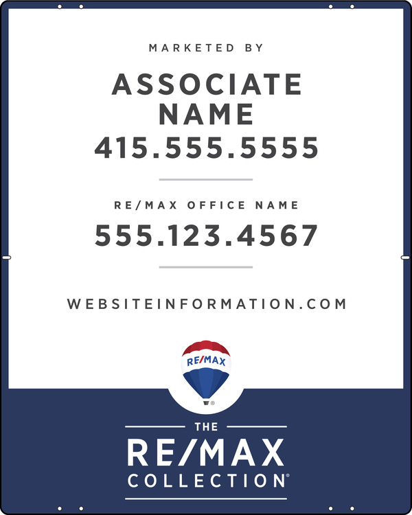 Steel Collection Sign Panel, 30h x 24w