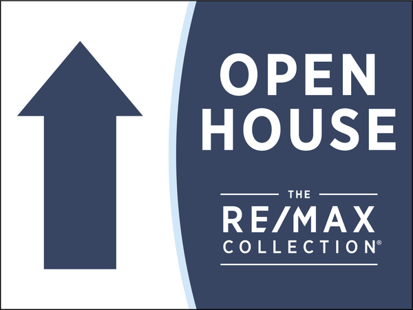 Directional Collection Open House SF Sign Panel, 18h x 24w, 4mm corrugated plastic