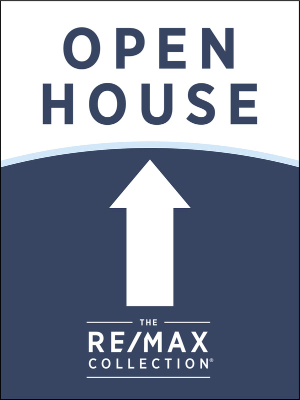 Directional Collection Open House SF Sign Panel, 24h x 18w, 4mm corrugated plastic