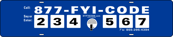 FYI Code Sign Rider, 6h x 28w, Steel