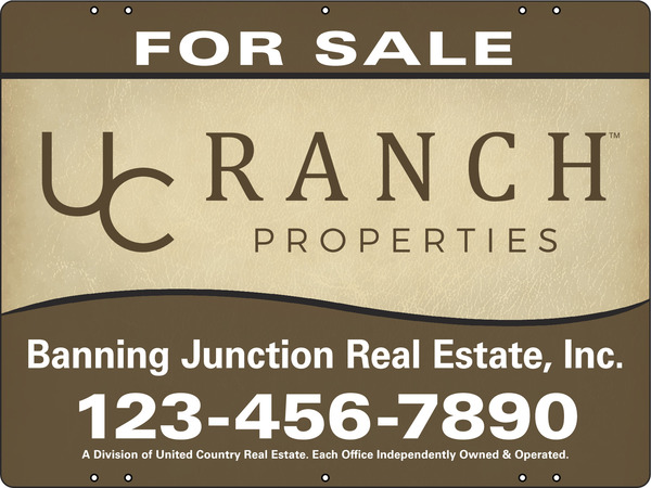 Sign Panel SF, 18h x 24w, Steel