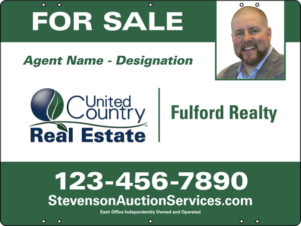 Photo Sign Panel, 18h x 24w, Steel