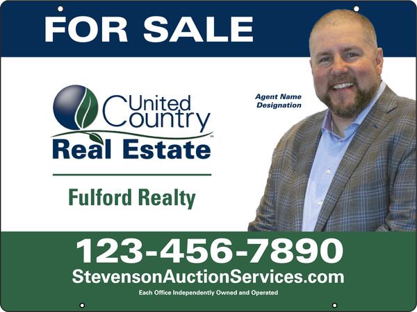 Hanging Photo Sign Panel, 18h x 24w, Steel