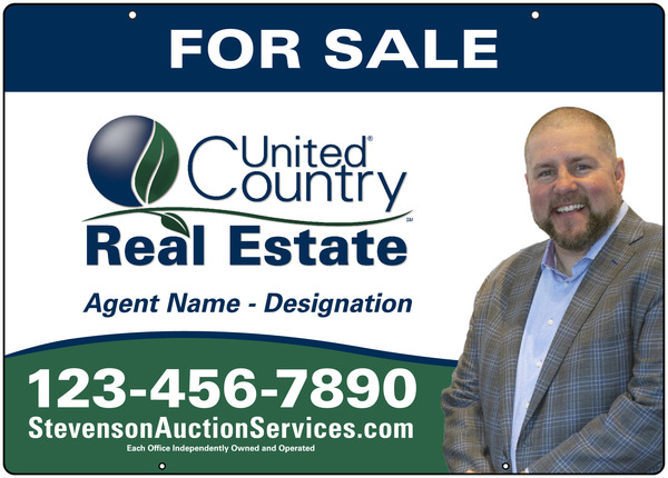 Hanging Photo Sign Panel, 20h x 28w, Steel