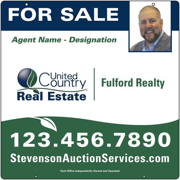 Hanging Photo Sign Panel, 24h x 24w, Steel