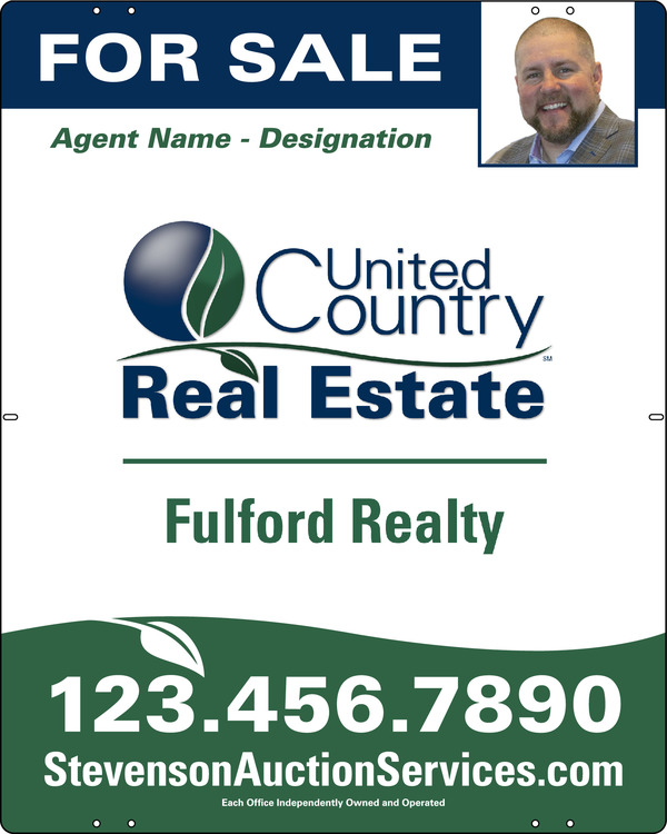 Photo Sign Panel, 30h x 24w, Steel