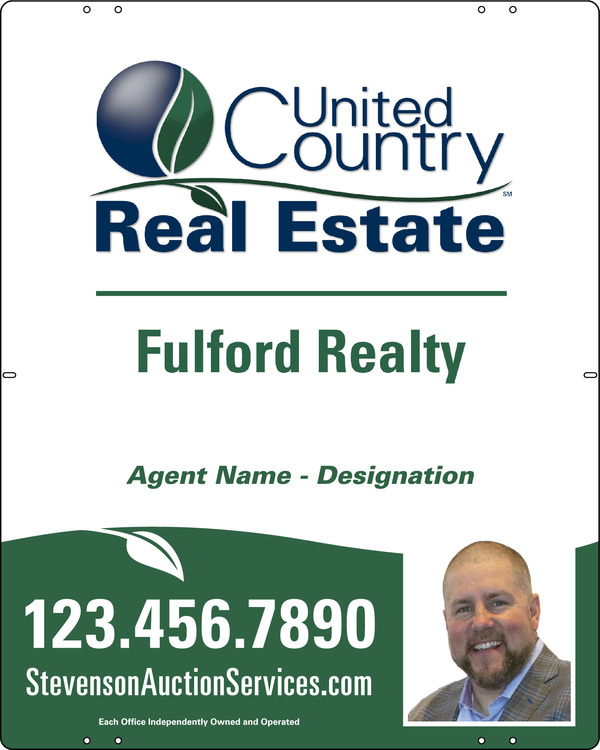 Photo Sign Panel, 30h x 24w, Steel