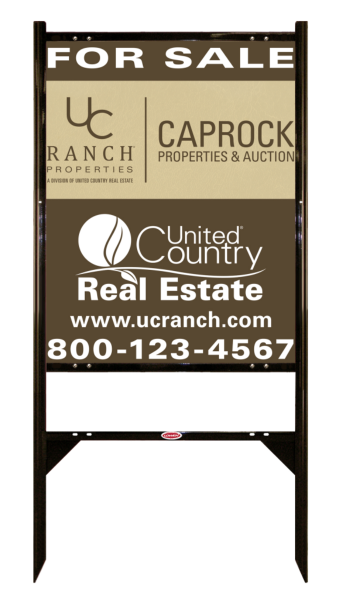 Angle Iron Frame and Office Sign Panel Unit, 30h x 24, Steel