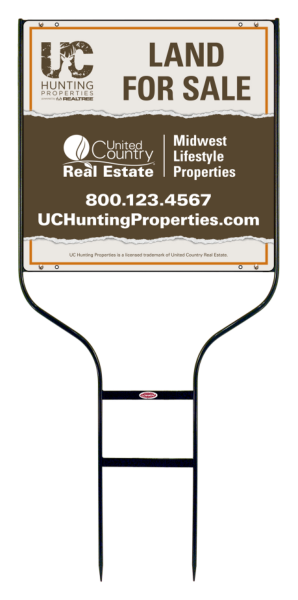 Round Rod Frame and Office Sign Panel Unit, 20h x 20w, Steel