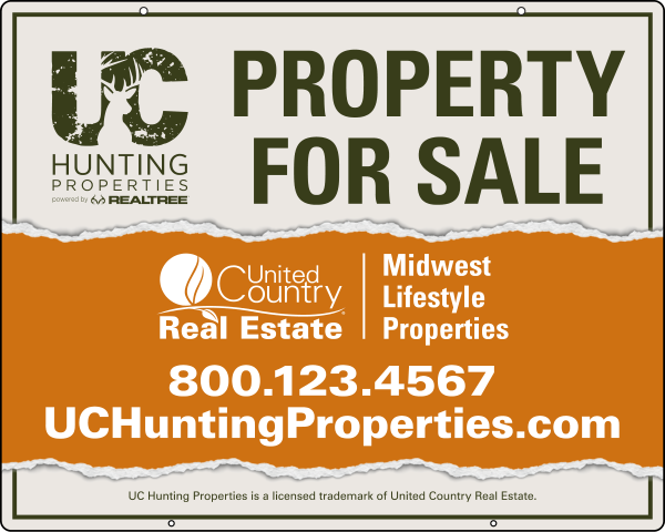 Office Hanging Sign Panel, 24h x 30w, Steel