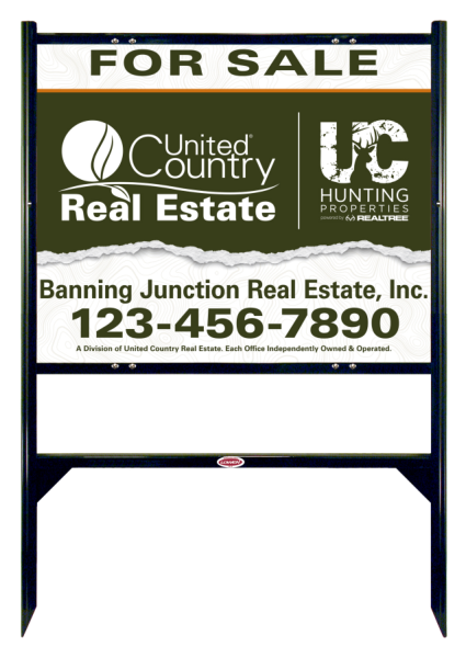 Angle Iron Frame and Office Sign Panel Unit, 24h x 30w, Steel