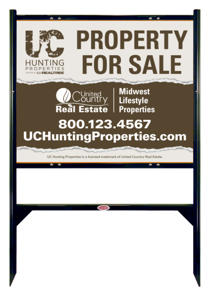 Angle Iron Frame and Office Sign Panel Unit, 24h x 30w, Steel