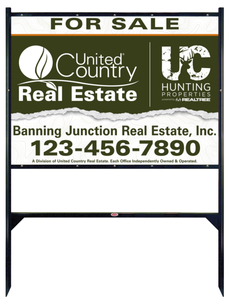 Angle Iron Frame and Office Sign Panel Unit, 30h x 42w, Steel