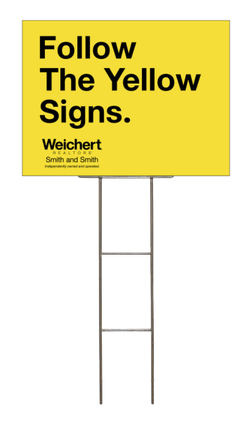 Wire H-Stake and Sign Panel Unit, 18h x 24w, 4mm Corrugated