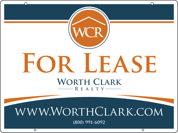 Reflective Hanging Office Sign Panel, 18h x 24w, .063 Aluminum