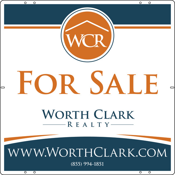 Office Sign Panel, 24h x 24w, Steel