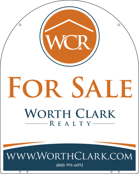 Reflective Arc Top Hanging Office Sign Panel, 30h x 24w, Steel